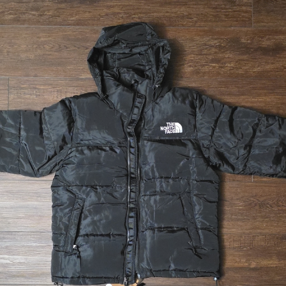 The North Face Charcoal Puffer Jacket